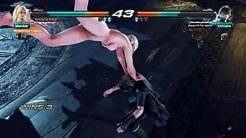 Играть Дорога топлесс нины к зеленому рангу в tekken 7