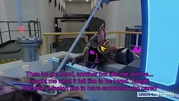 Abspielen Synthetische Liebe - Protogen Furry Film [Paarungspresse] [Cowgirl] [Powerplay] von dreamertooth
