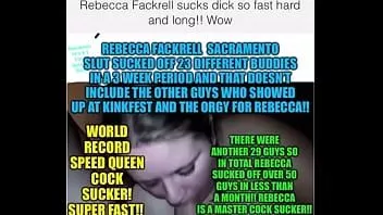 Redare Rebecca fackrell este dracului și suge pula fast track stilzz!! a fumat și a copulat pe cale orală peste 400 de băieți în 2 luni și a crezut că ea merge rapid!! nu te curvi repede!!