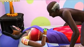 play Papa indien, il se réveille au milieu de la nuit avec une gaffe après avoir bu une pilule de viagra et cela n'a pas fonctionné même si sa fille l'a aidé et il va dans sa chambre pour l'aider à se séparer à nouveau. 2