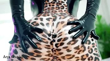 play Latex Catsuit Fetisch Kleidung Arya Grander